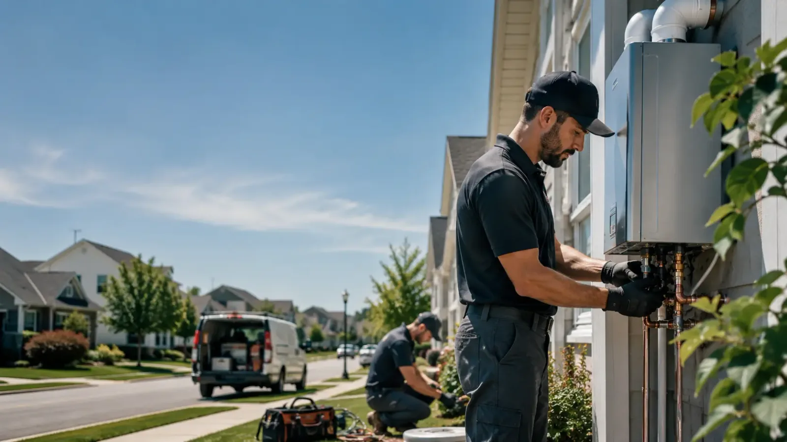 Tankless Water Heater Installation in Perth, ND